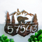House Number Sign Address Personalized made to Order